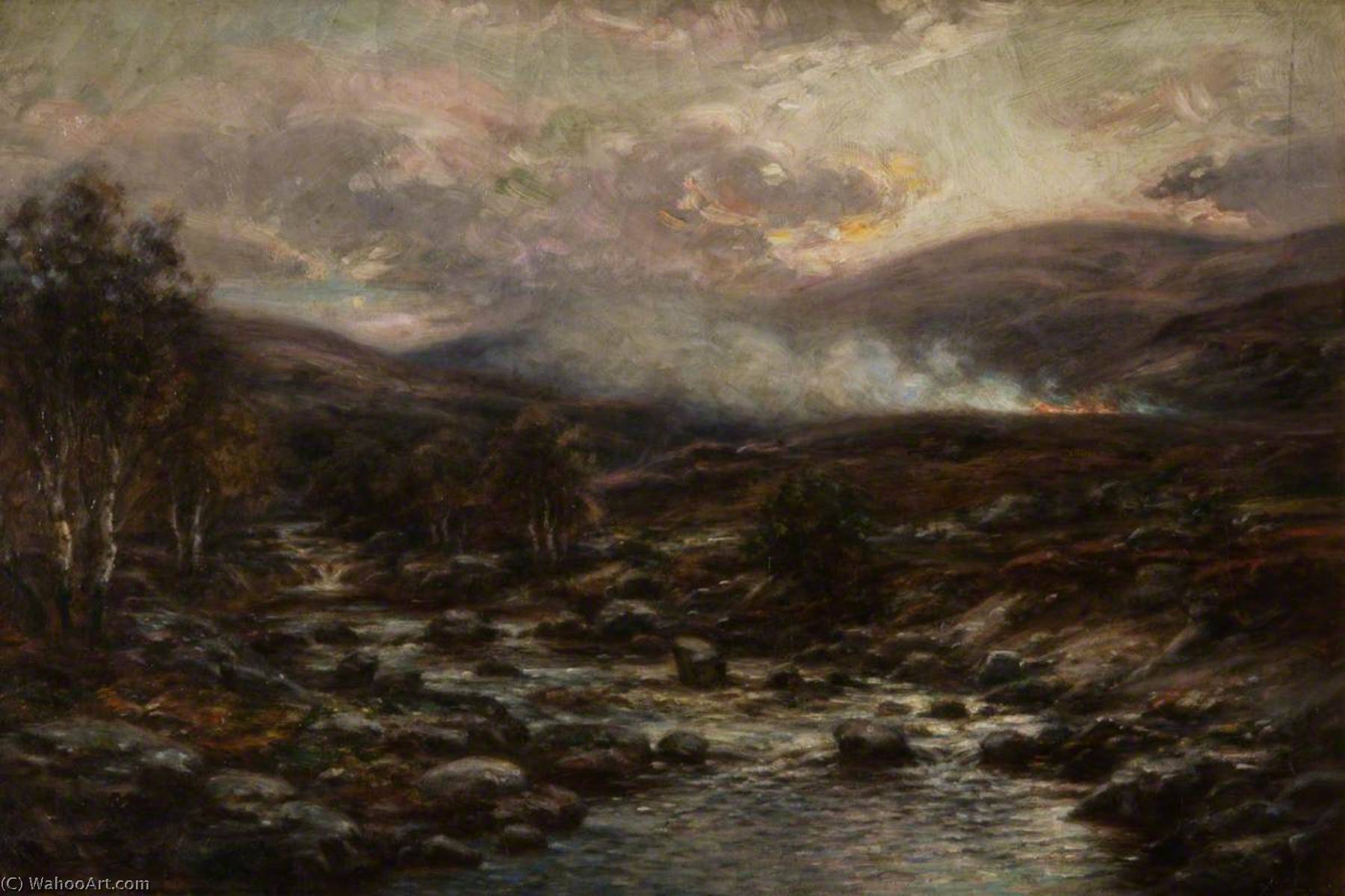 Burning The Heather — Аллан Рамзи