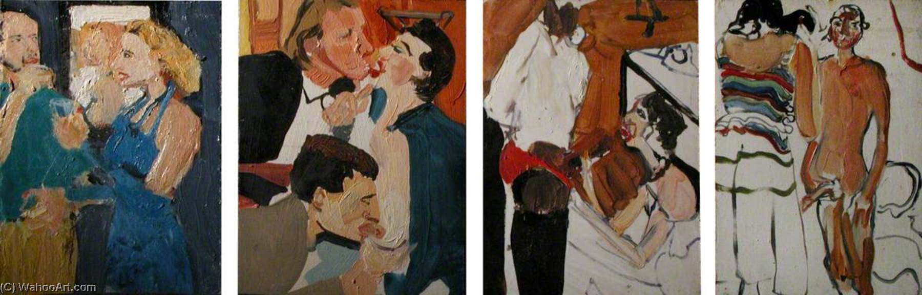Untitled Series Of Four Paintings (a, B, C, D) — Chantal Joffe