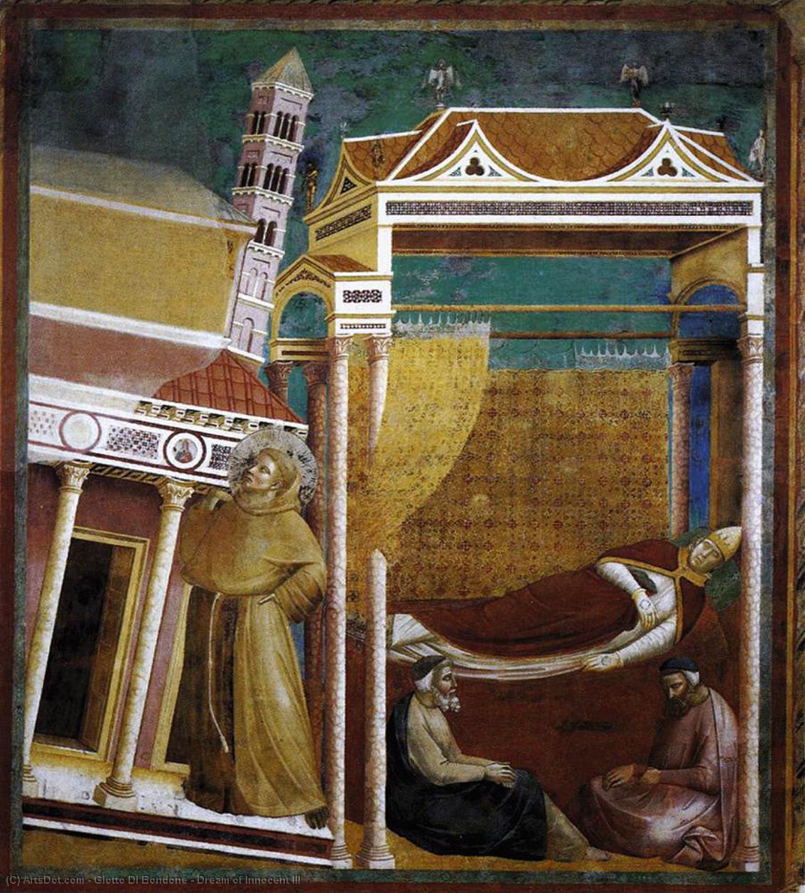 El Sueño De Inocencio Iii — Giotto Di Bondone