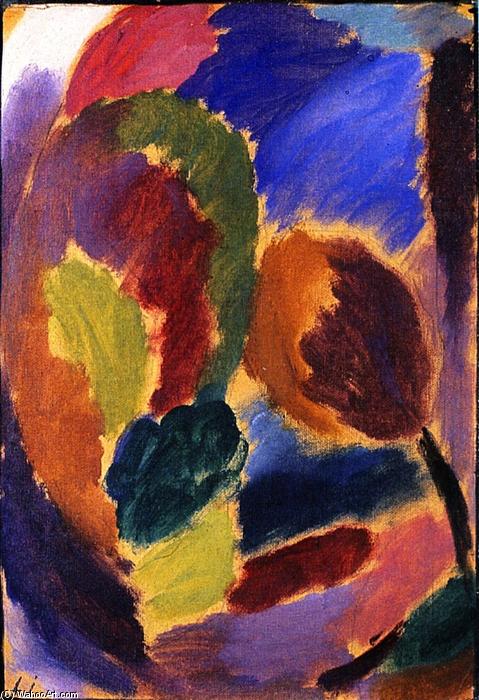 Variation: The First Green In Spring — Alexej Von Jawlensky