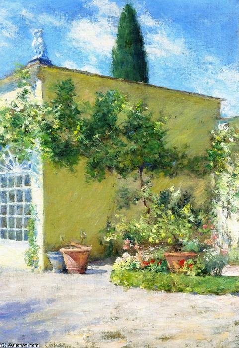 Orangerie Of The Case Villa In Florence — William Merritt Chase