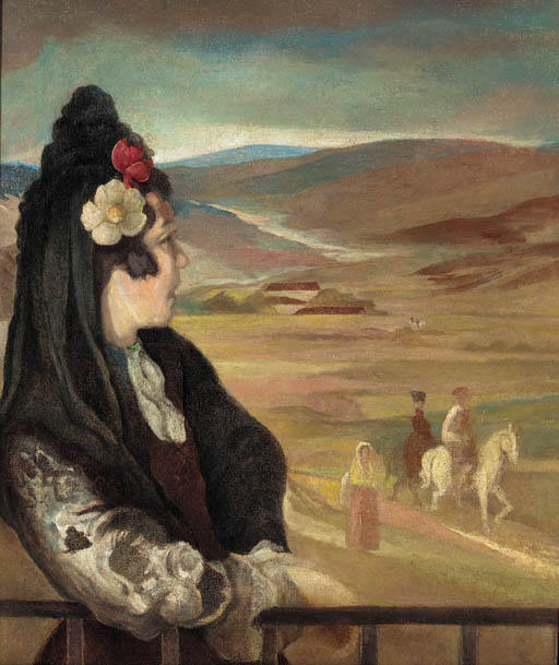 The View From The Terrace — Ignacio Zuloaga Y Zabala
