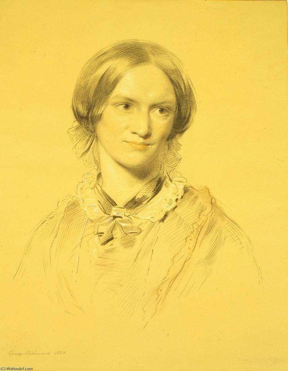 Charlotte Bronte (1816–1855) (after George Richmond) — William Bright Morris