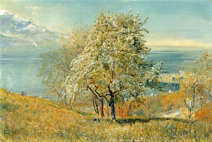 The Lake Of Geneva — John William Inchbold