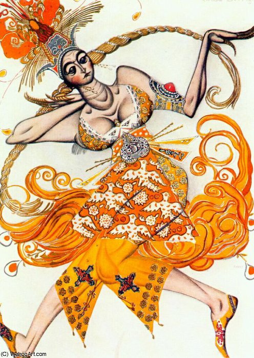Loiseau De Feu Costume — Леон Бакст