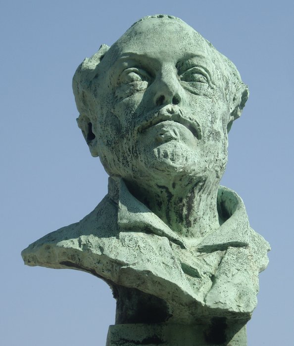 Buste D'emmanuel Chabrier — Constantin Meunier