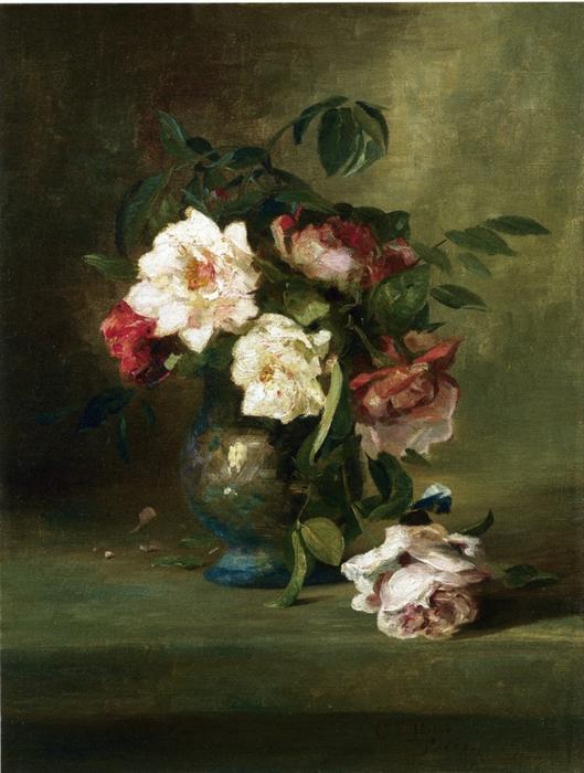 Still Life Of Flowers — Charles Ethan Porter