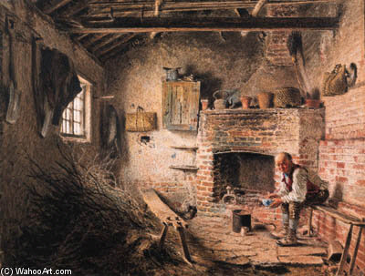 The Faggot-gatherers Meal — William Henry Hunt