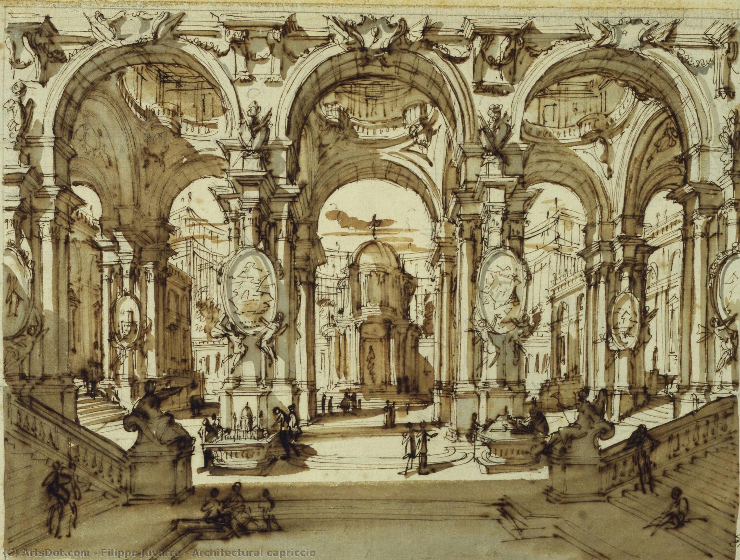 Architectural Capriccio — Filippo Juvarra