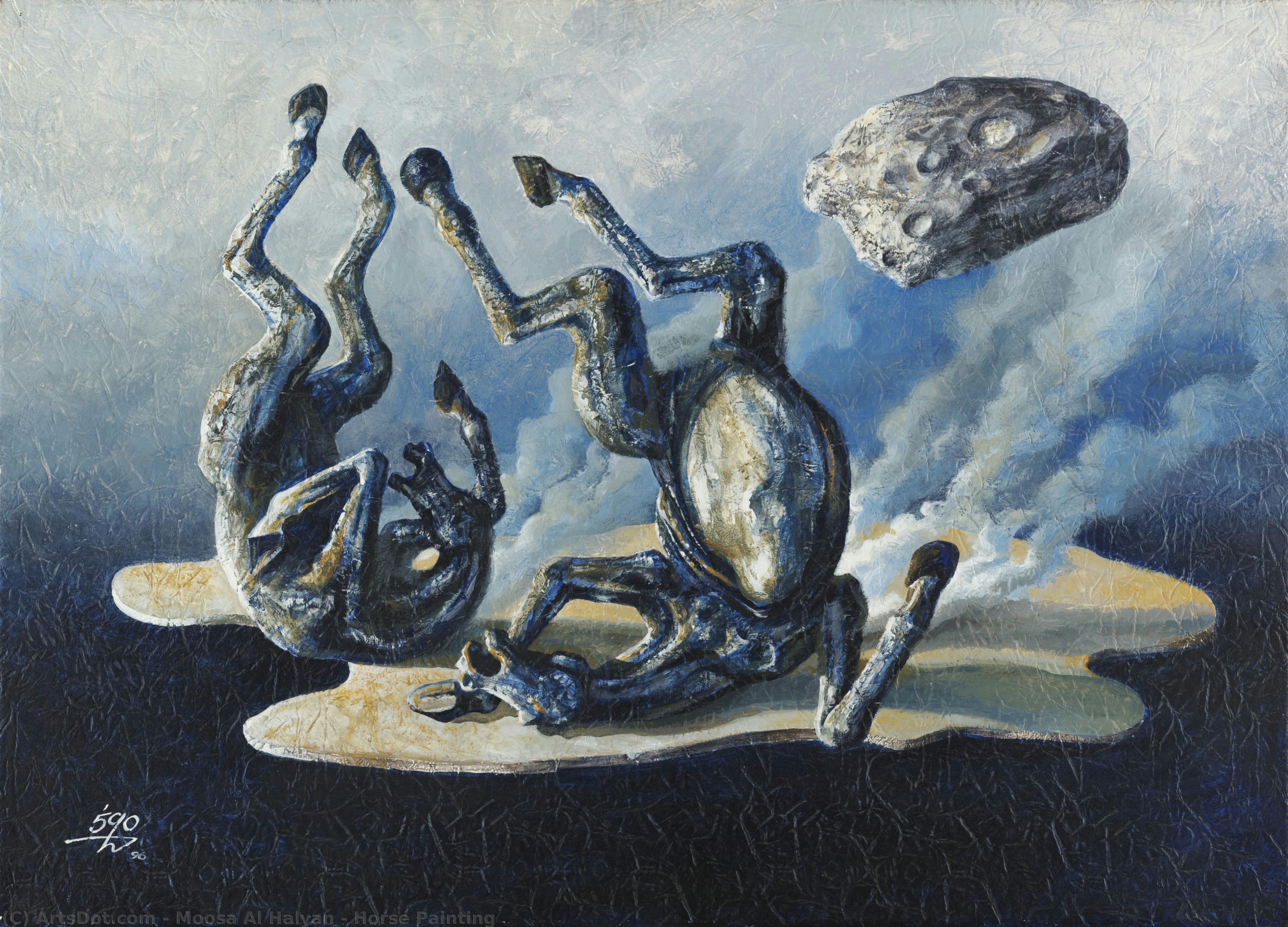 Horse Painting — Moosa Al Halyan