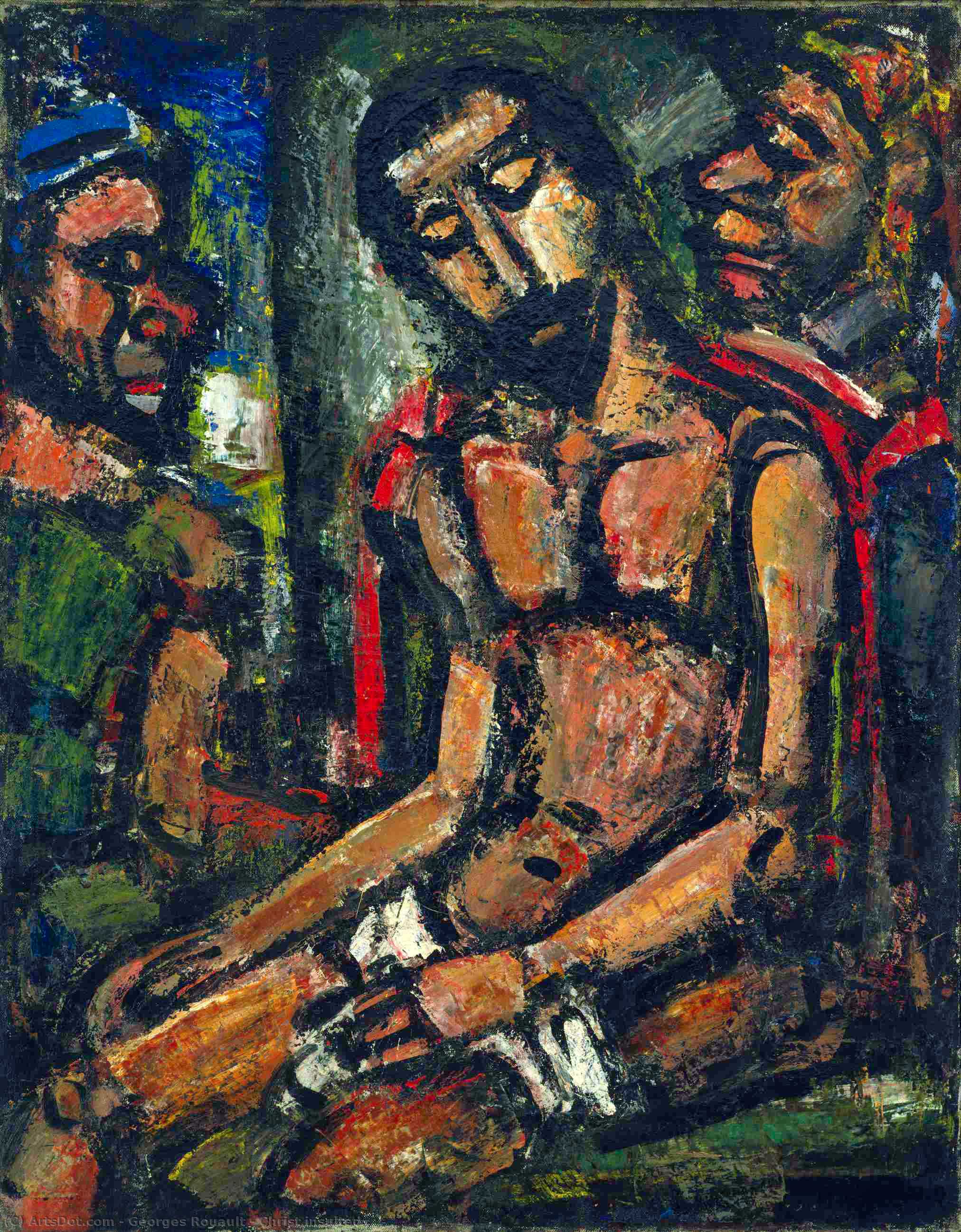Christ Insulted — ジョルジュ・ルーオ