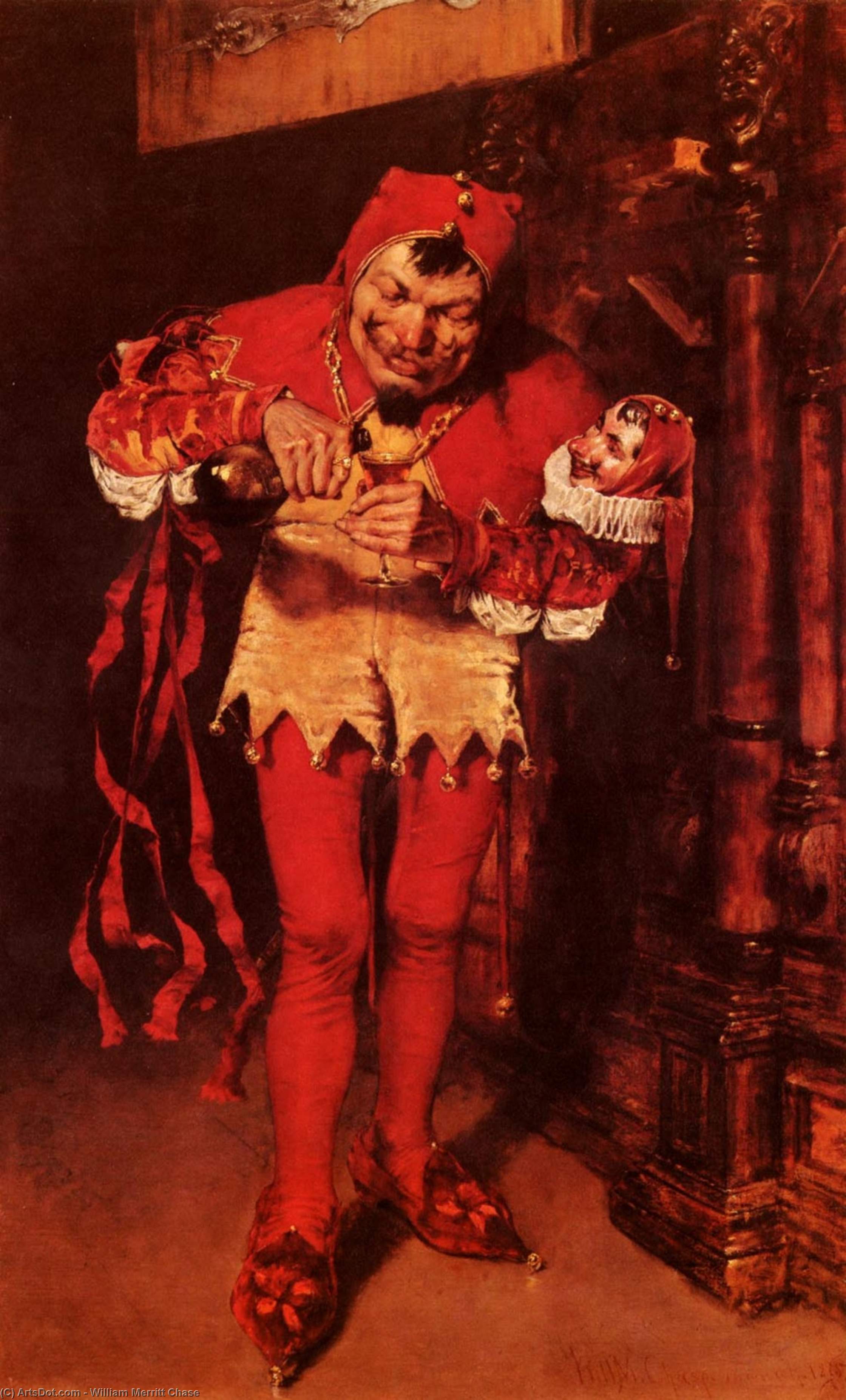 Keying Up, The Court Jester — ウィリアム・メリット・チェイス