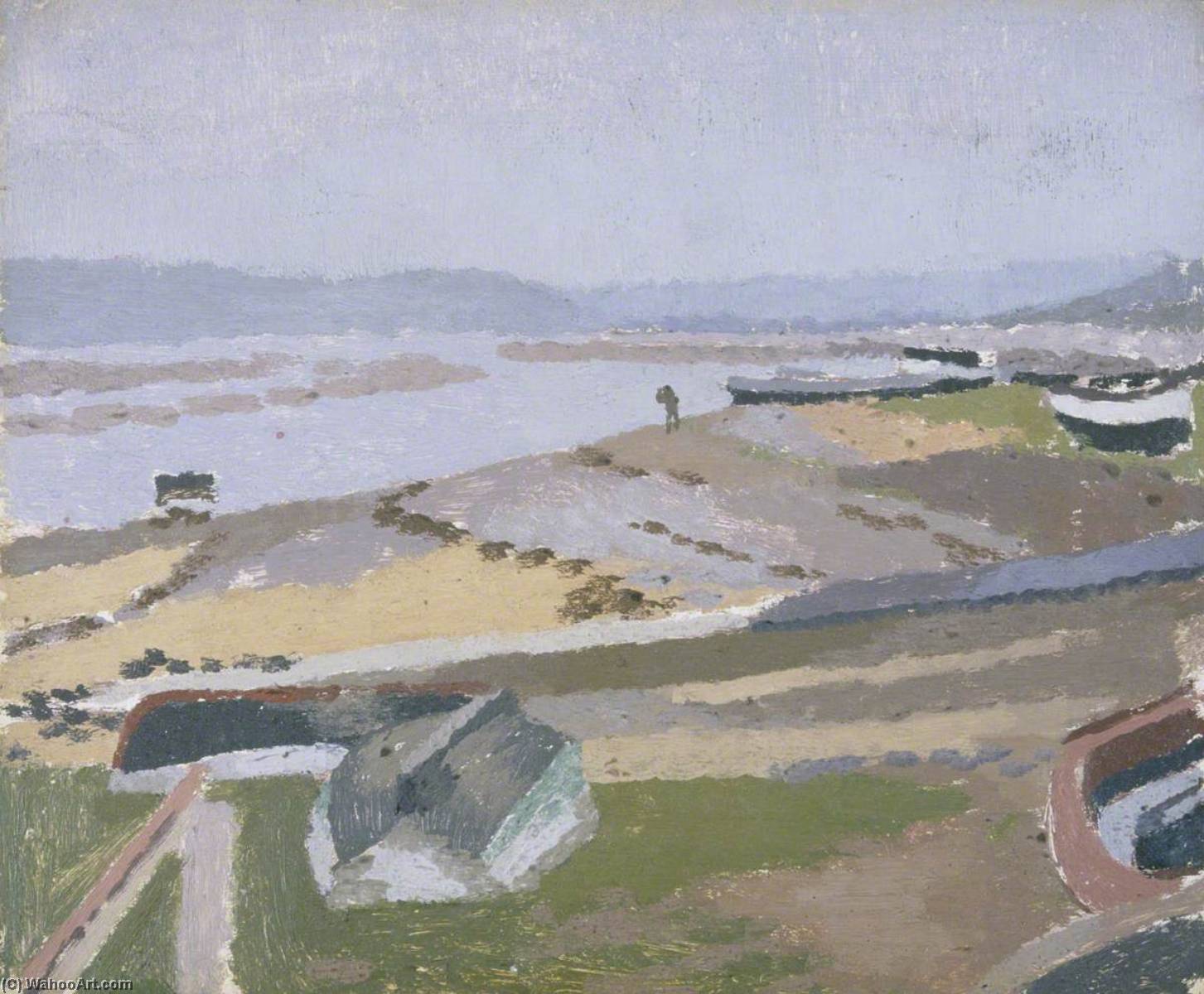Towy Estuary, Ferryside — Edward Morland Lewis