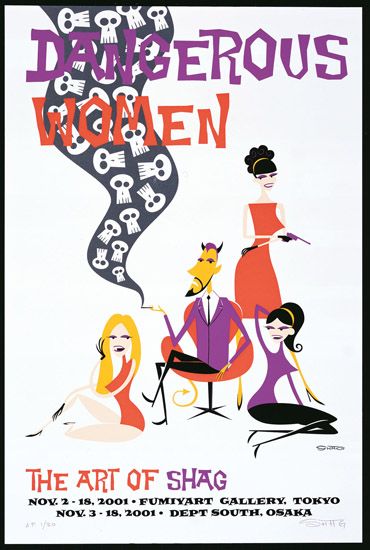 Dangerous Women — Josh Agle (shag)
