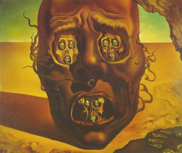 Visaje De Guerra — Salvador Dalí