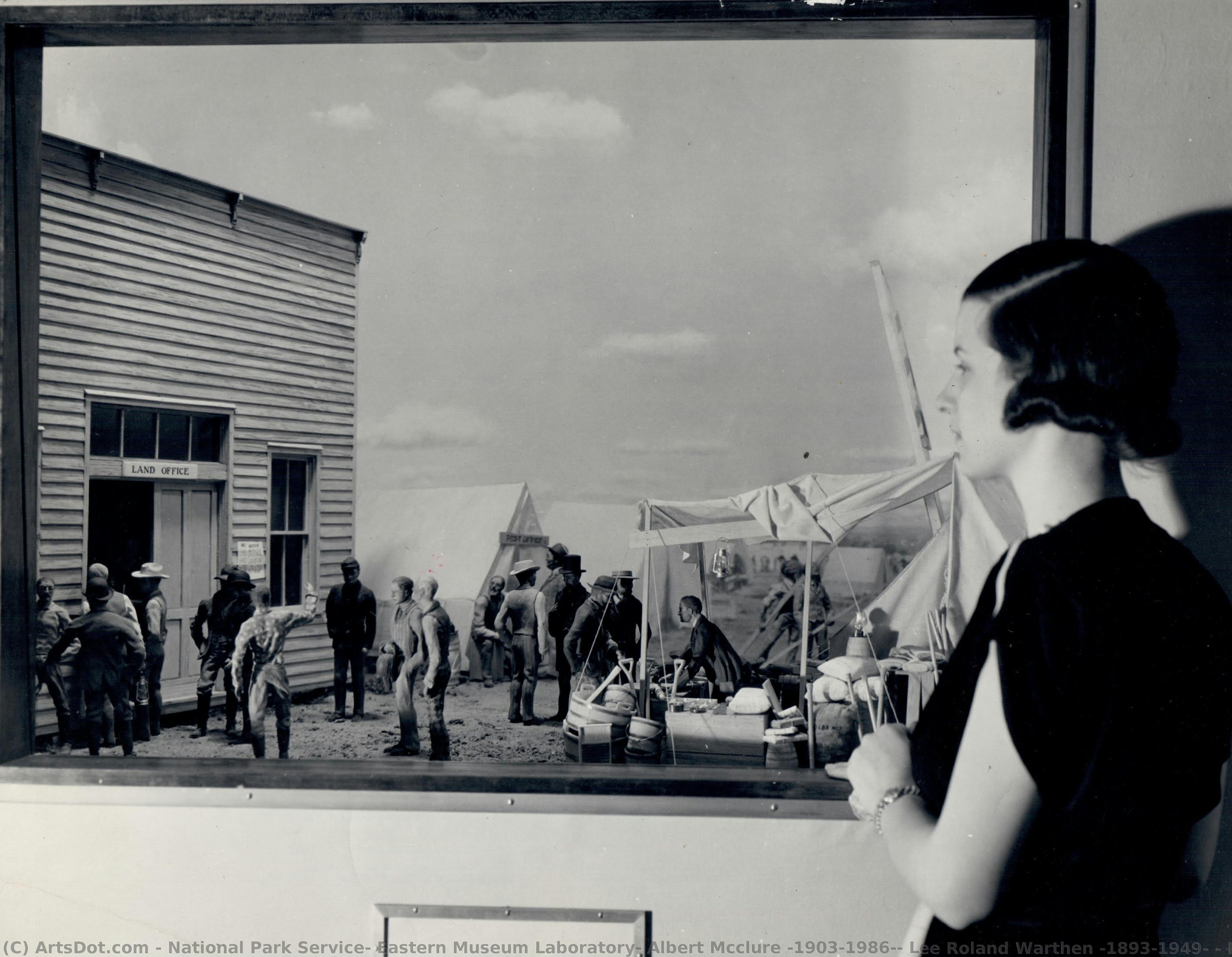 Publicity Image, — National Park Service, Eastern Museum Laboratory, Albert Mcclure (1903-1986), Lee Roland Warthen (1893-1949)