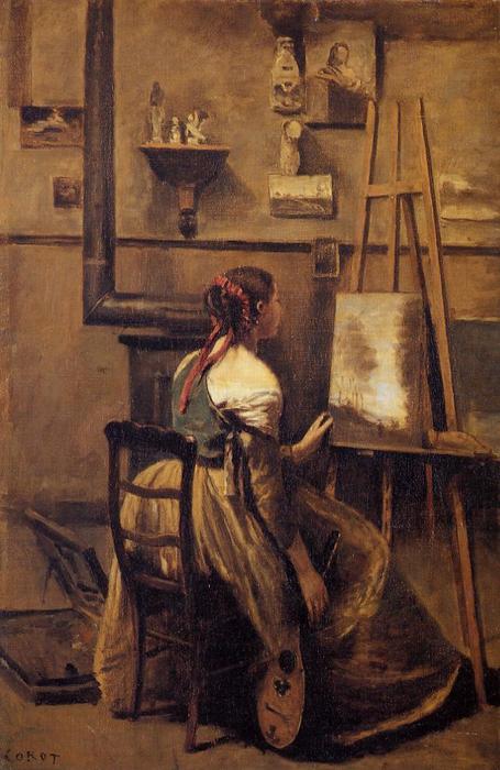 The Artist's Studio 4 — Jean-baptiste-camille Corot