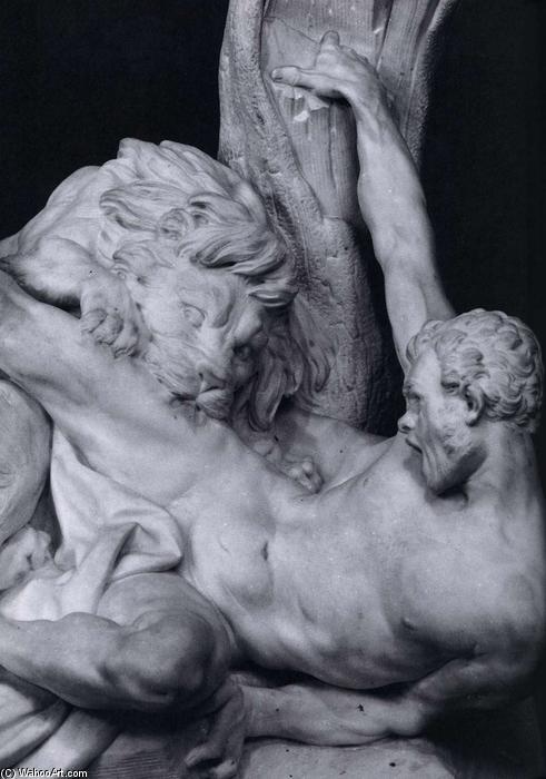 Milo Of Croton (detail) — Étienne-maurice Falconet