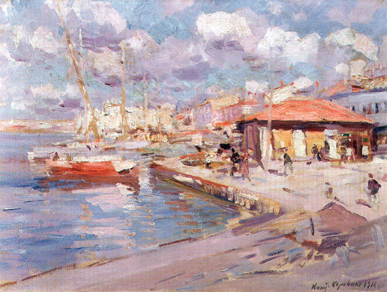 Sevastopol, Fisher's Bay — Konstantin Alexeievitch Korovin