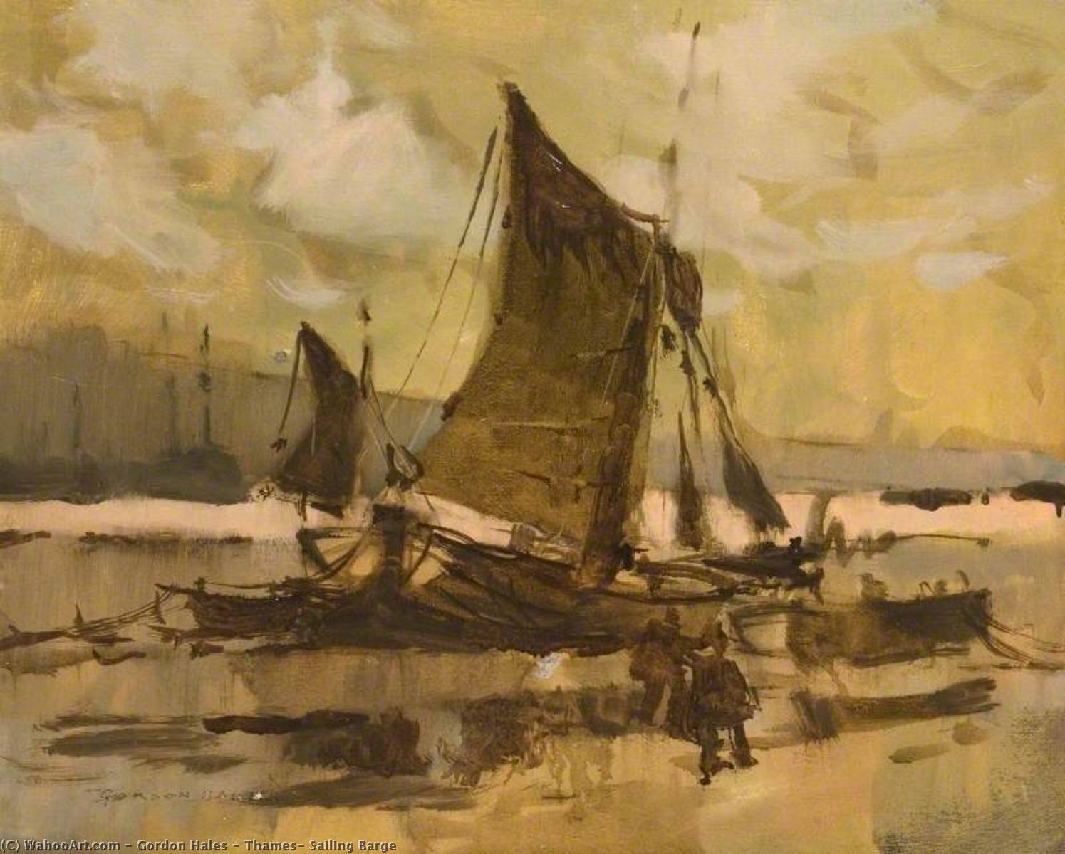 Thames, Sailing Barge — Gordon Hales