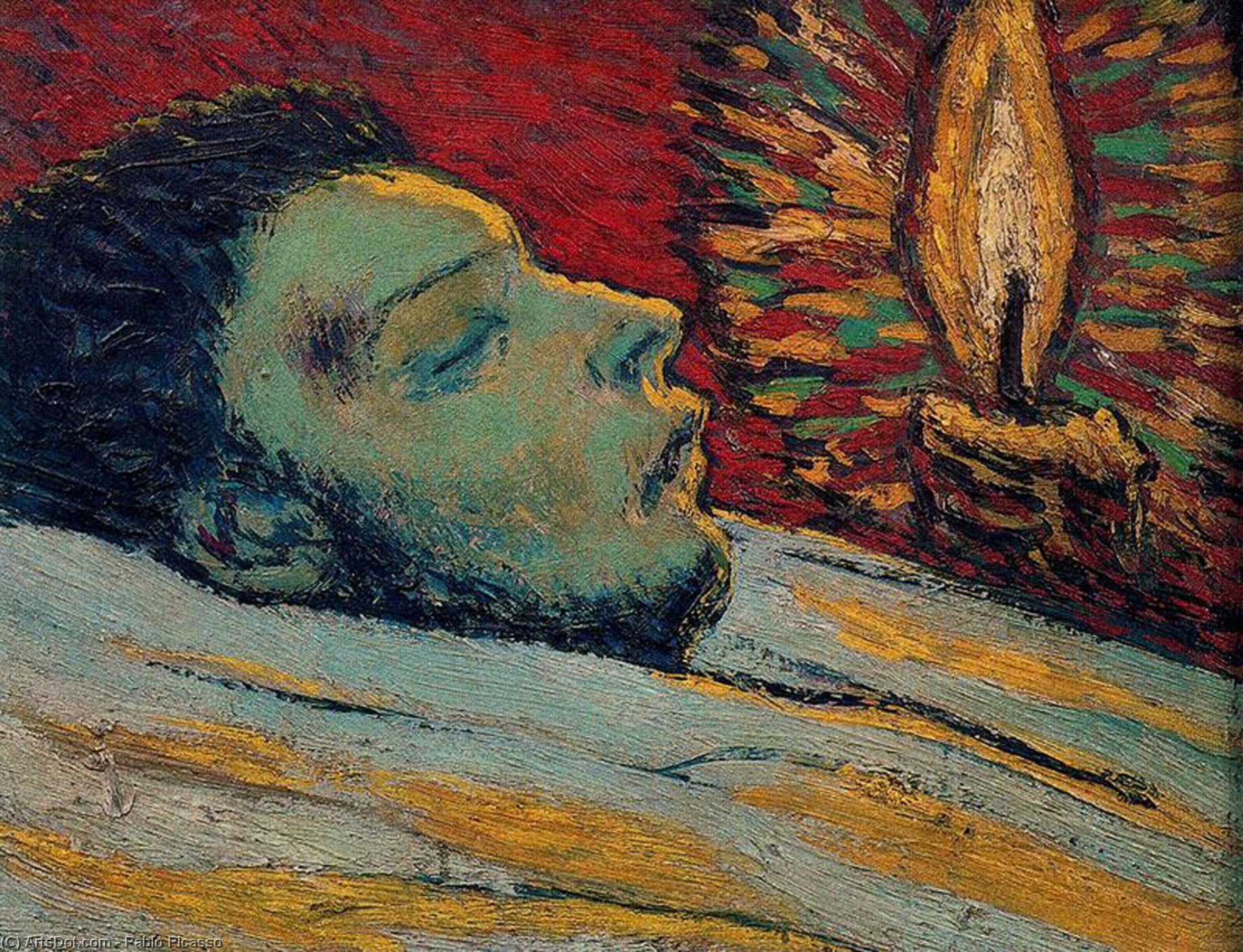The Death Of Casagemas — Pablo Picasso