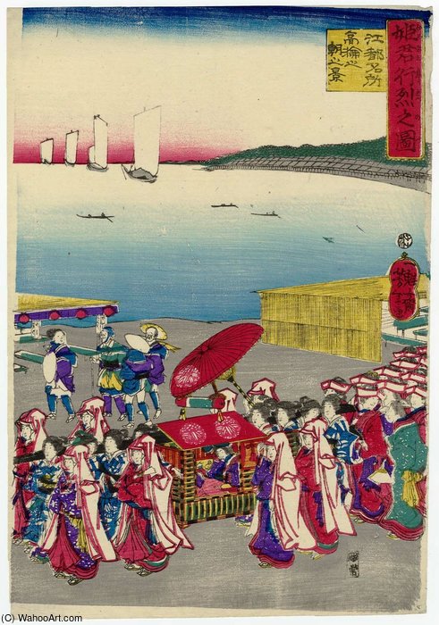 The Procesion Of A Princess — Tsukioka Yoshitoshi