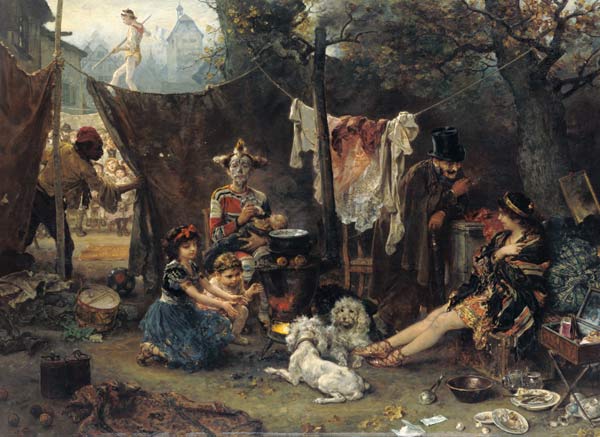 Behind The Curtain — Ludwig Knaus