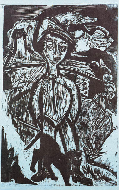 Alpub In The Foehn — Ernst Ludwig Kirchner
