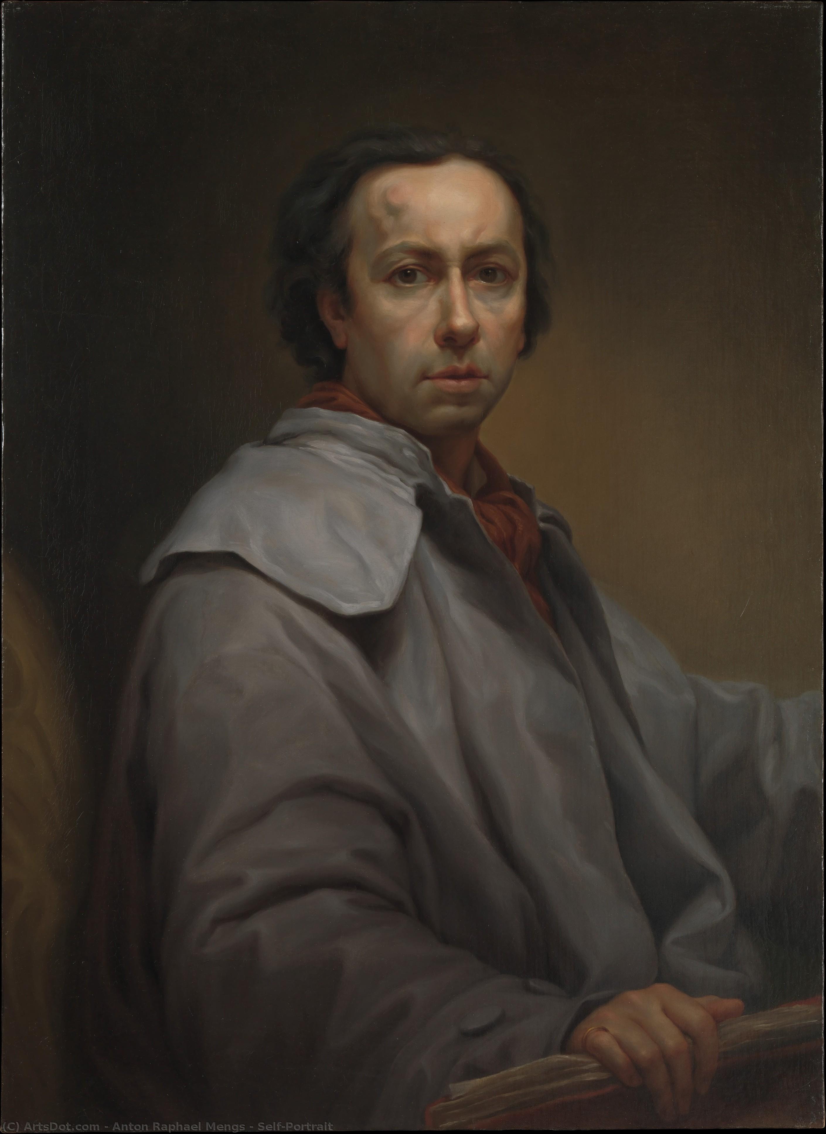 Self-portrait — Антон Рафаэль Мэнс