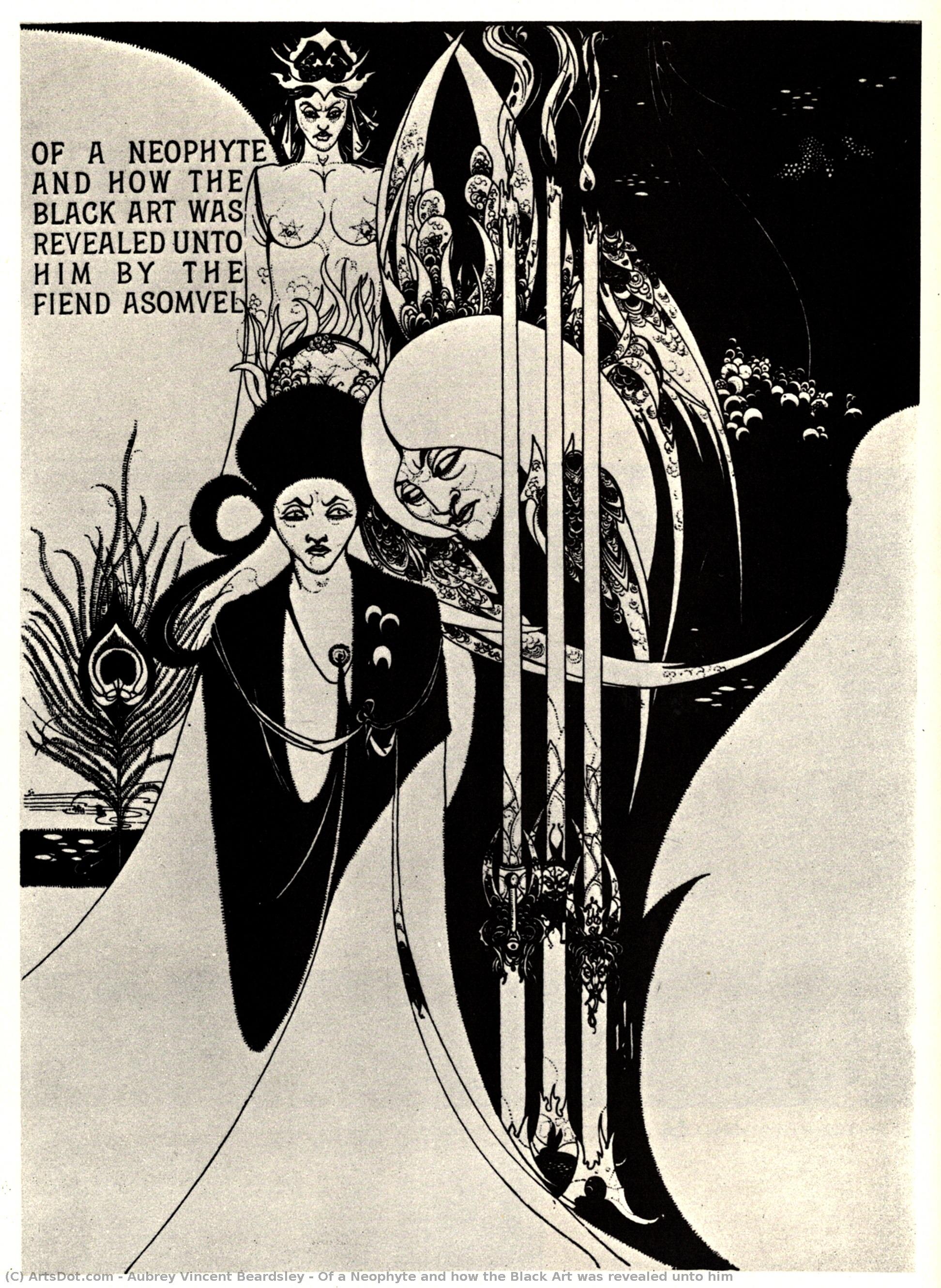 Of A Neophyte And How The Black Art Was Revealed Unto Him — Обри Винсент Бирдсли