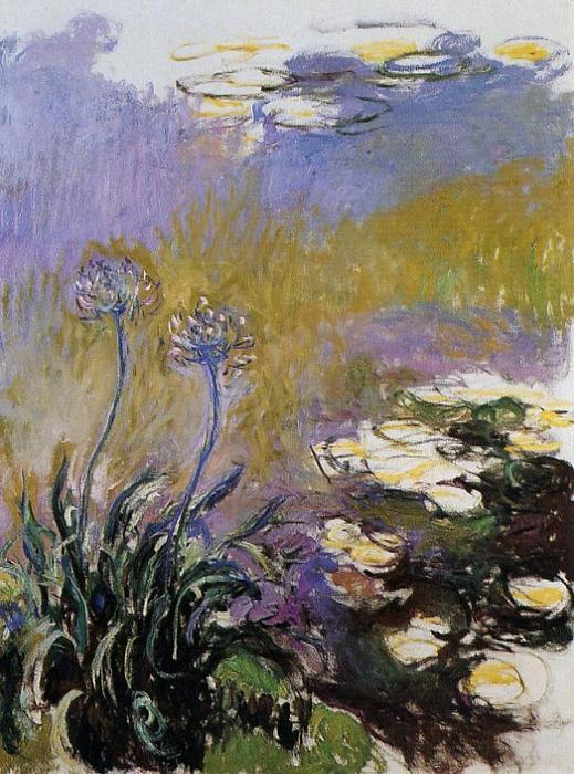 Agapanthus 1 — Клод Моне