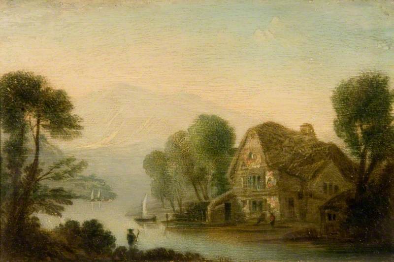 Breadalbane Ferry, Loch Tay — John Wilson Ewbank