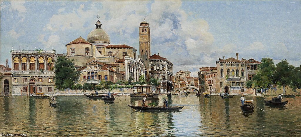 Vedute Von Venedig — Antonio Maria De La Concepcion Reyna Manescau