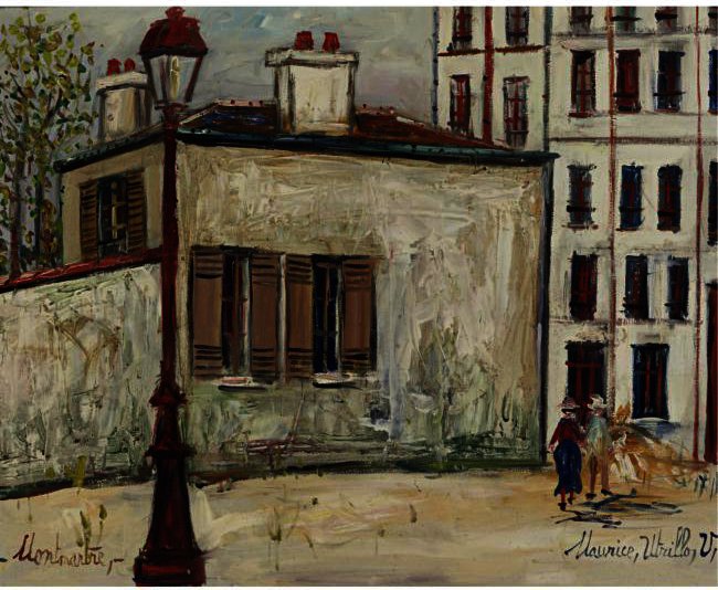 The House Of Berlioz At Montmartre — モリス・ウトリロ