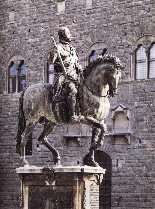 Equestrian Portrait Of Cosimo I — Giambologna