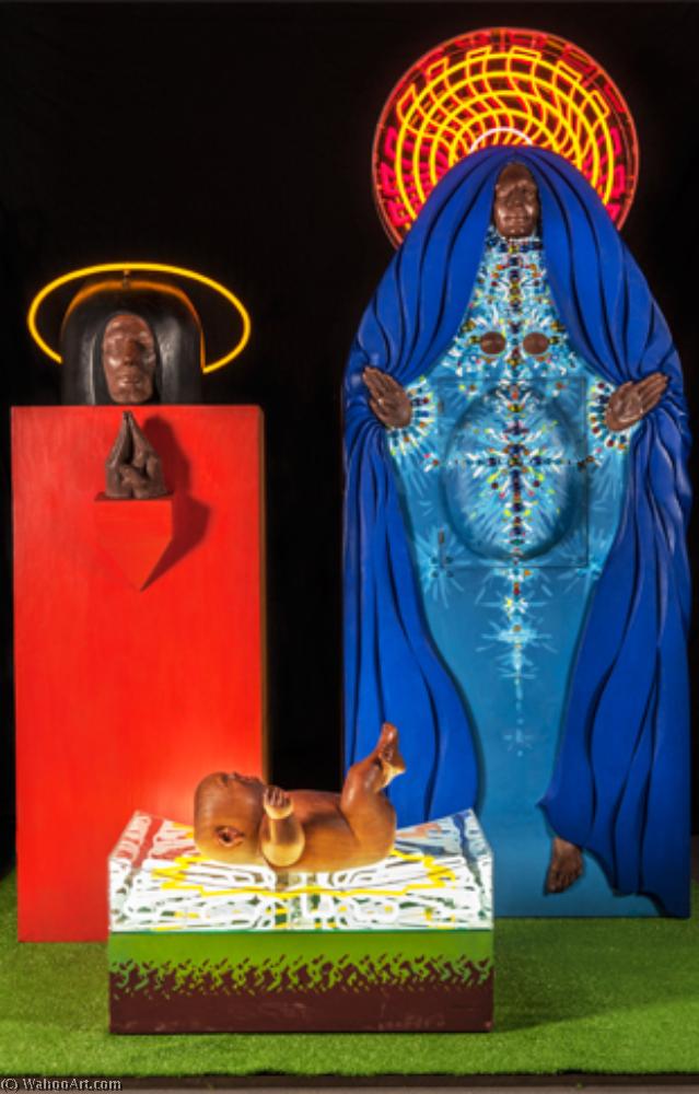 Om Pom Marisol Familia — Marisol Escobar