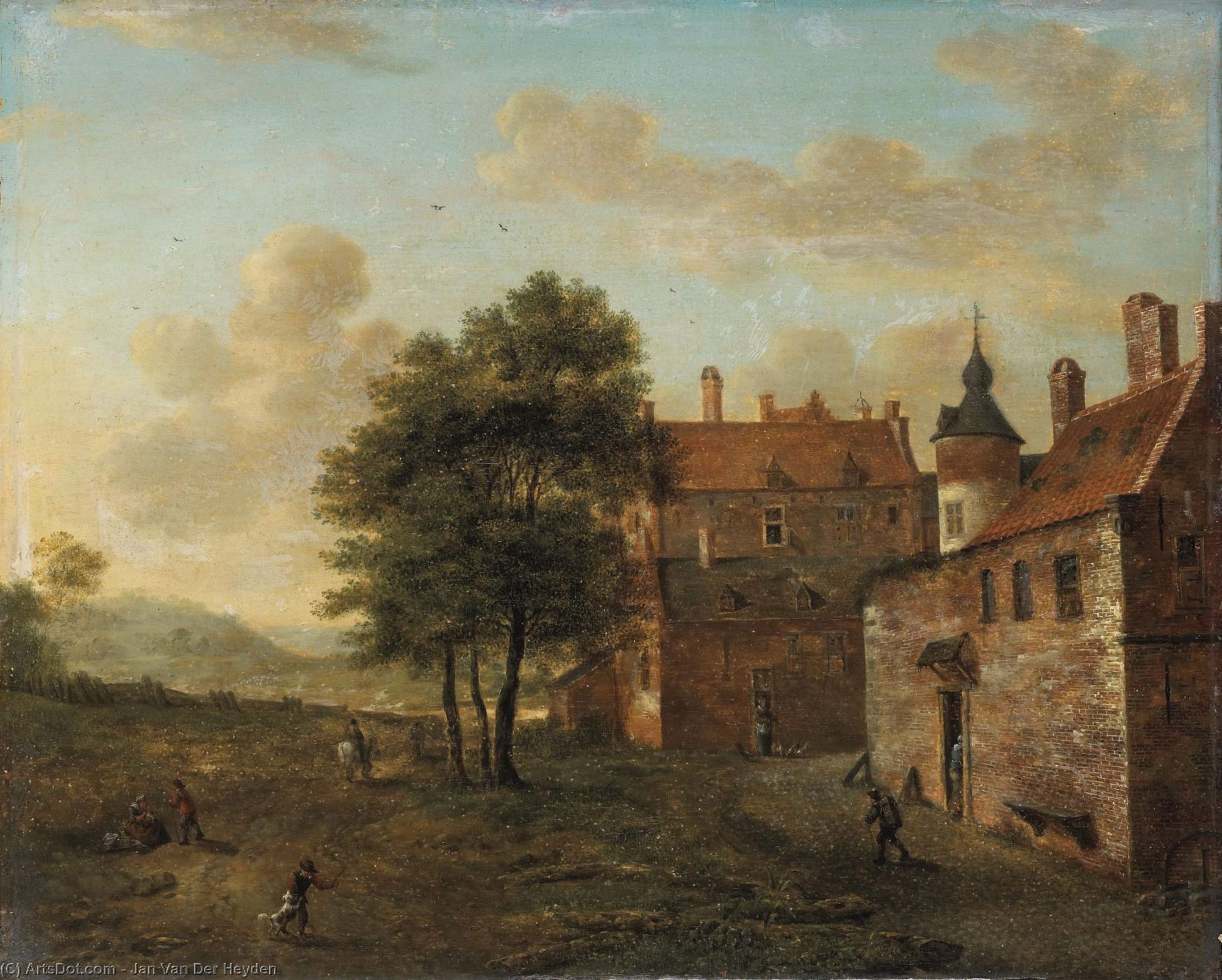 A Country Home — Ян Ван Дер Хейден
