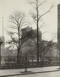 West Side Of Gramercy Park West, Nos. 3 4, Manhattan — Berenice Abbott