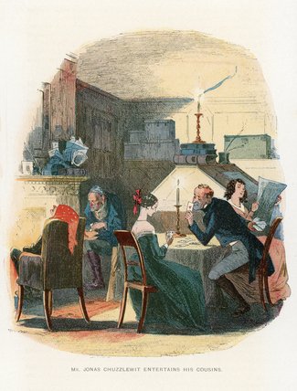 Martin Chuzzlewit — Hablot Knight Browne