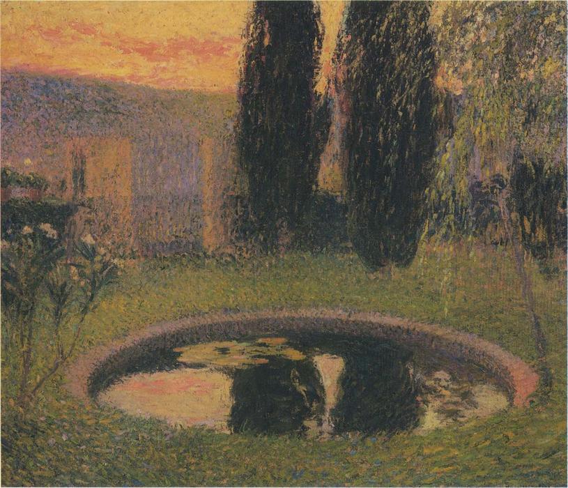 Le Mare Au Jardin — Henri Jean Guillaume Martin