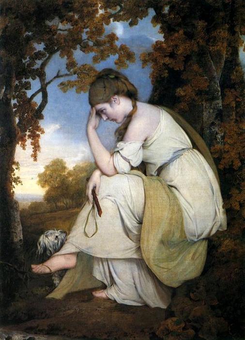 Maria, From Sterne, A Companion To The Picture Of Edwin — Joseph Wright Of Derby
