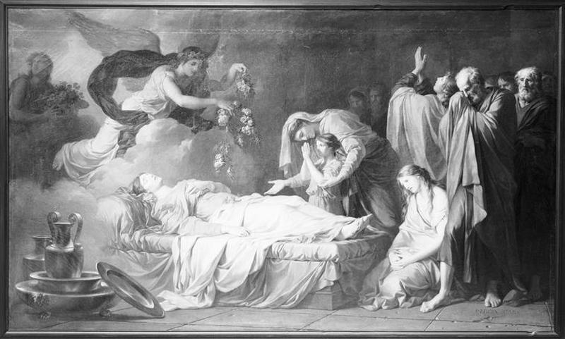 Mort De La Vierge — Jean Charles Nicaise Perrin