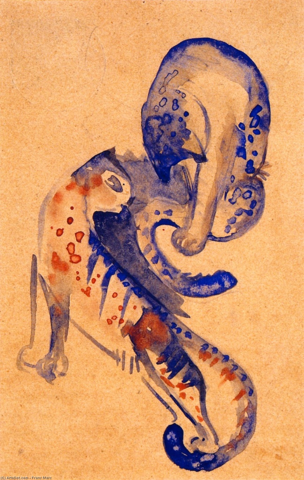 Two Wild Cats — Франц Марк