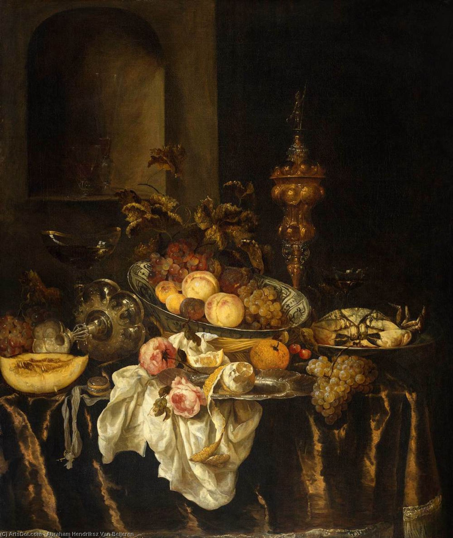 Still-life — Абрахам Хендрикс Ван Бэйерен