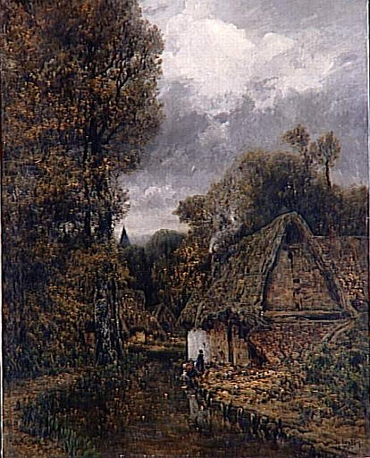 Paysage D'automne — Breton Emile