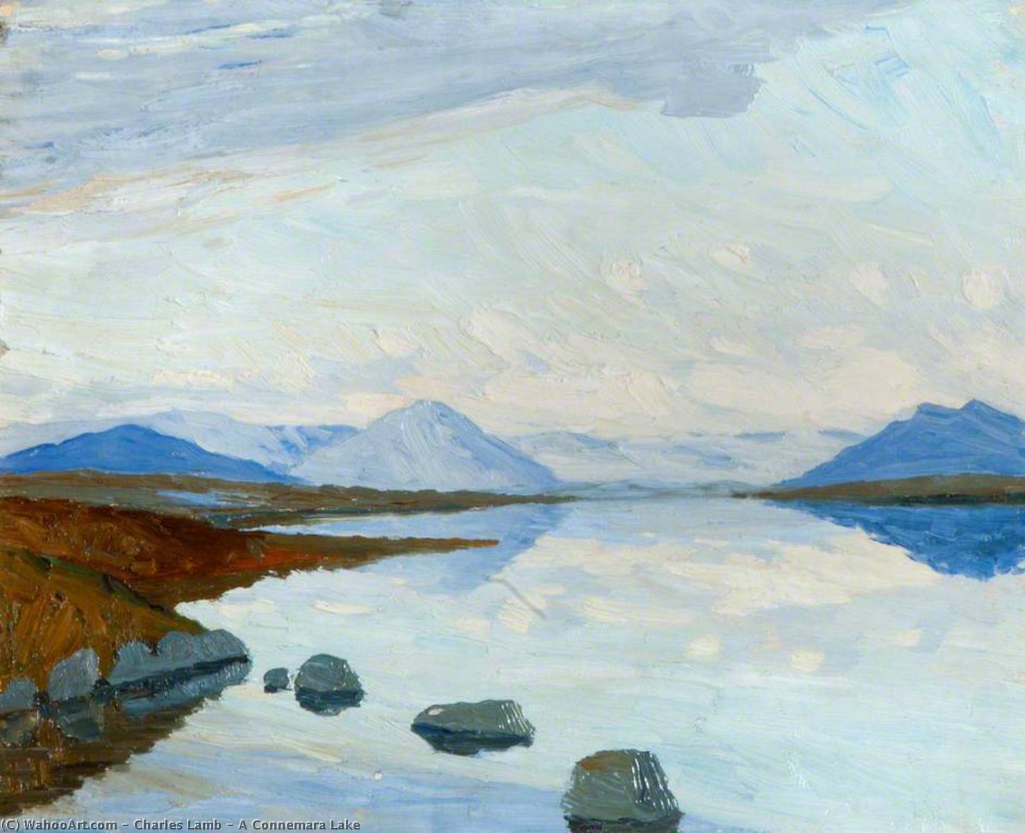 A Connemara Lake — Charles Lamb