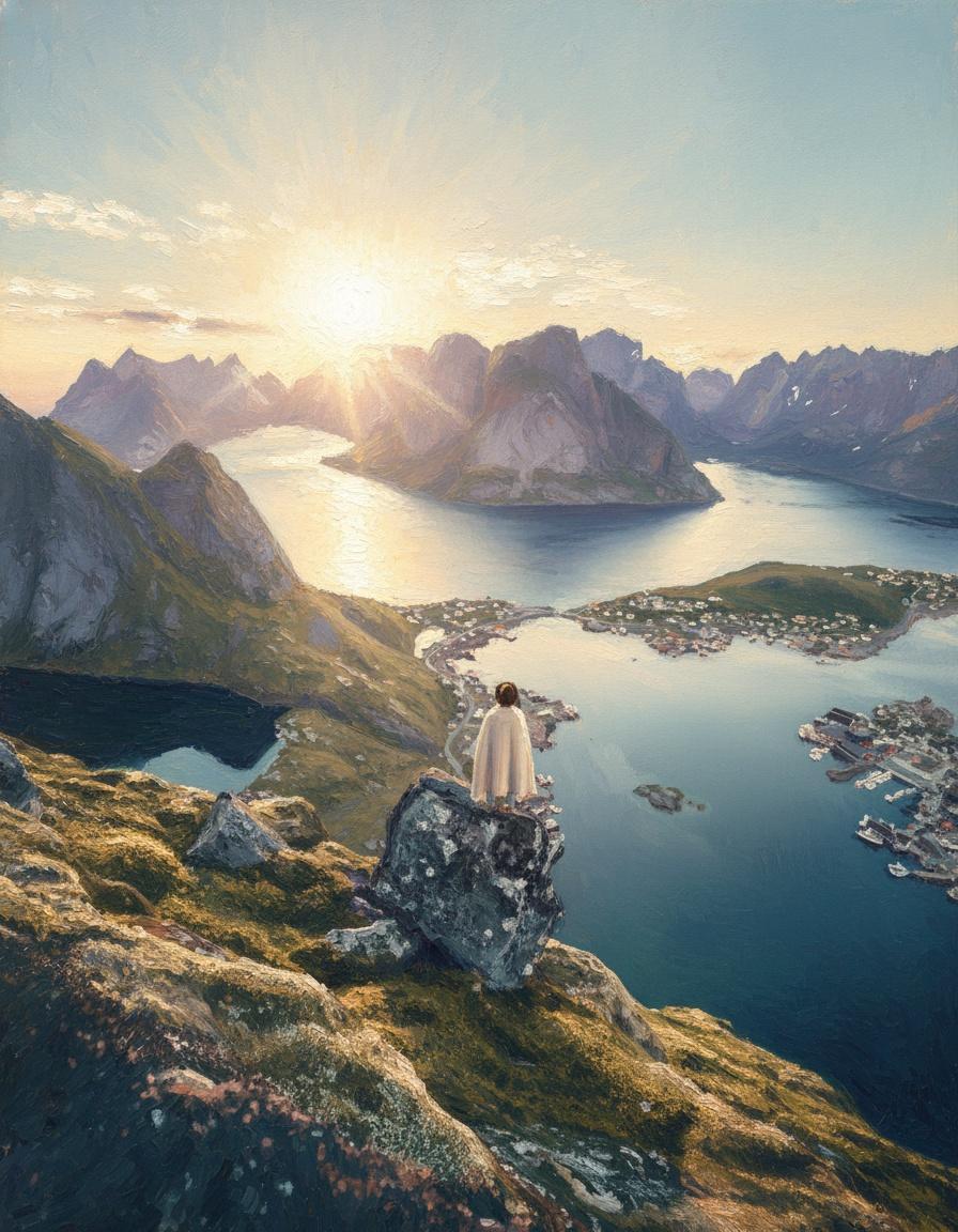 Solitude In The Gilded Fjord — Nicolas Dupont