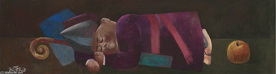 The Sleeping Bishop (the Dozing Archbishop) — Fernando Botero