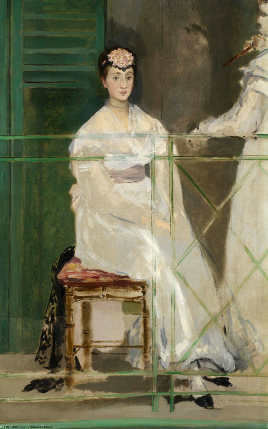 Retrato De Mademoiselle Claus — Édouard Manet