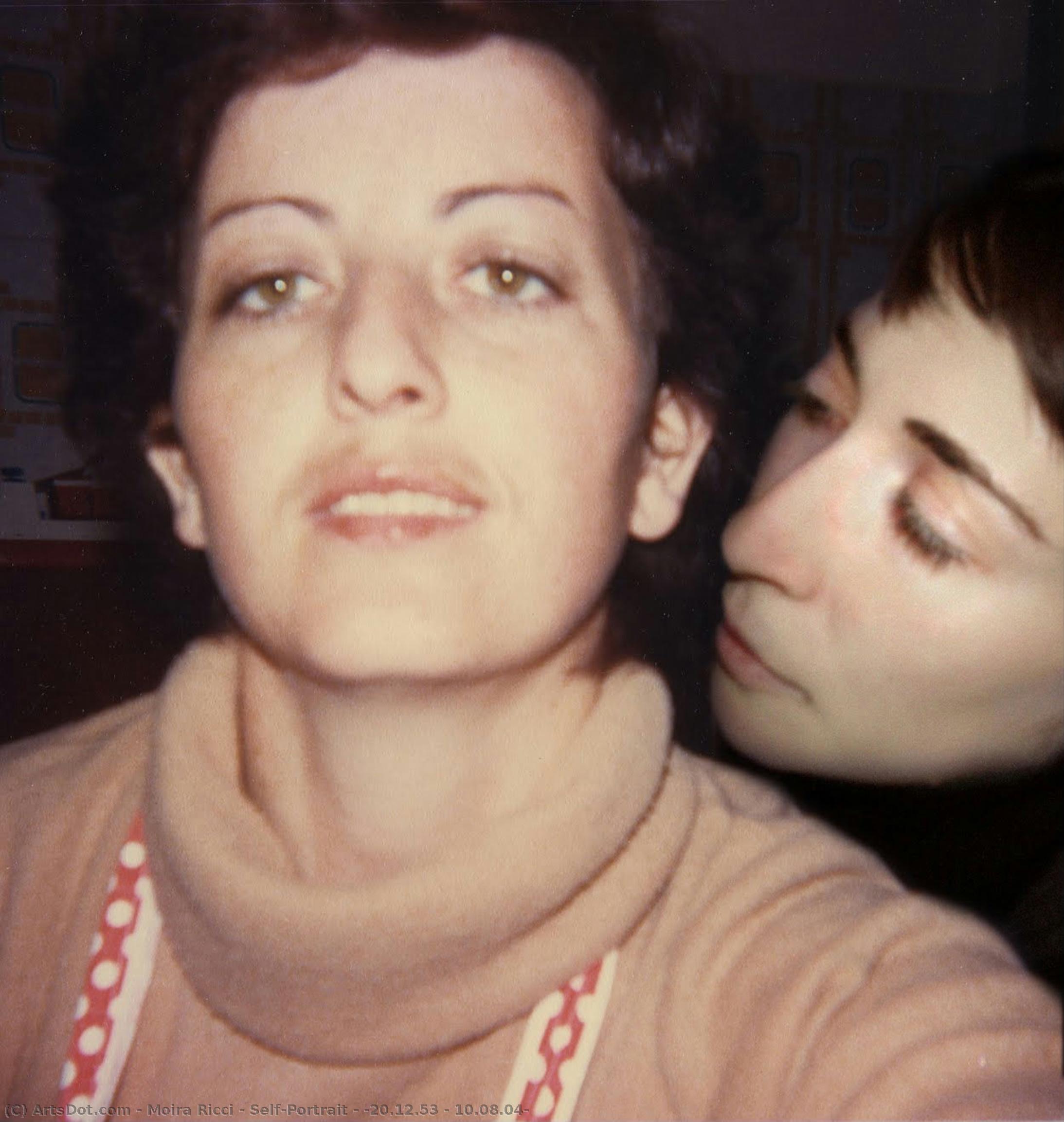 Self-portrait - “20.12.53 - 10.08.04” — Moira Ricci